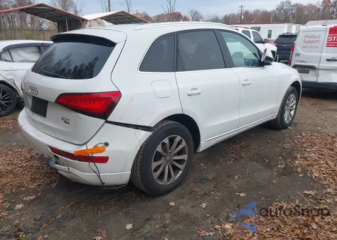 2013 Audi Q5 2.0T Premium from USA, damaged, VIN WA1CFAFPXDA011300